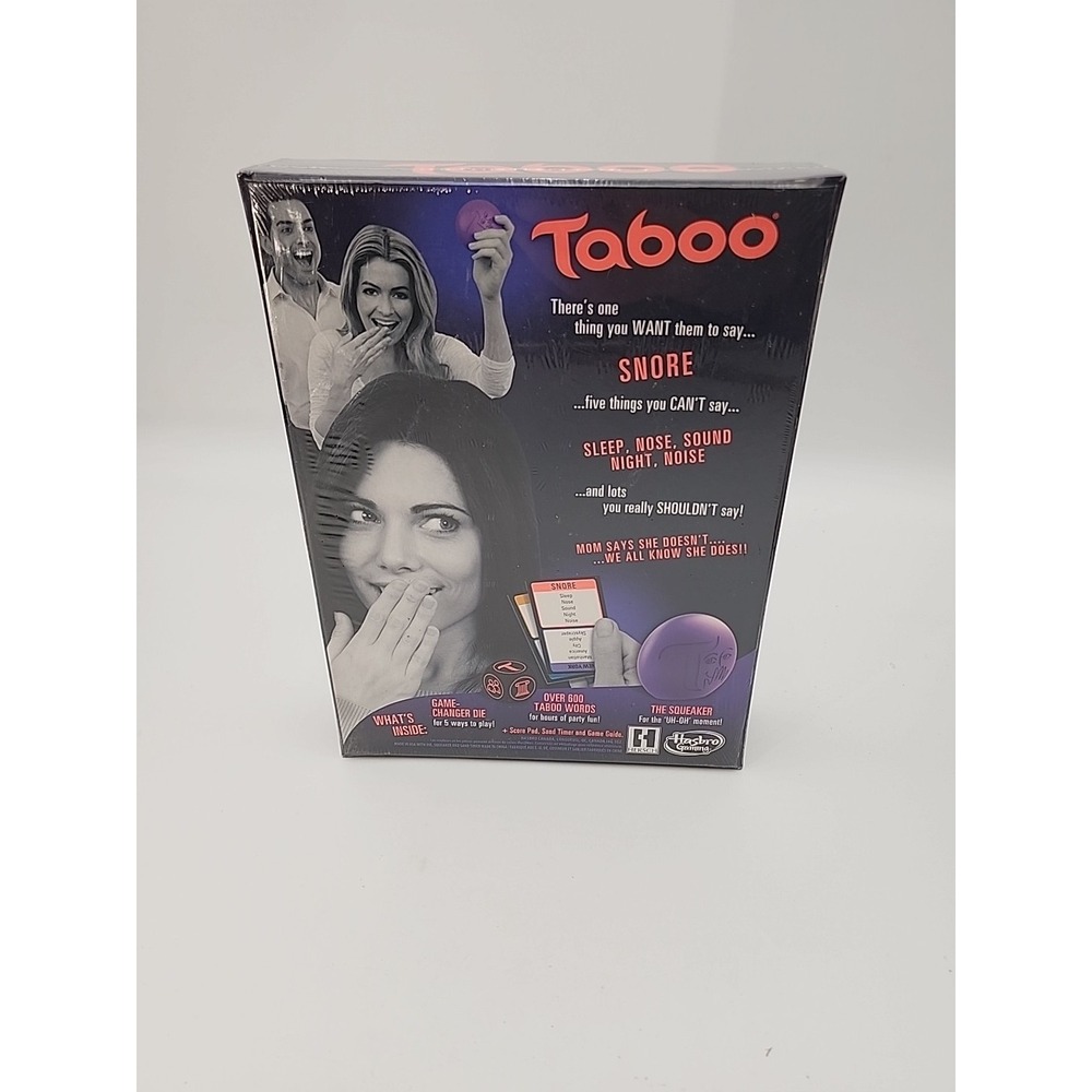 TABOO - The game of unspeakable fun! Hasbro Gaming 2013 -New Sealed Board Game - Picture 5 of 10